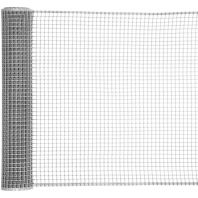 Plastové pletivo - šedé - 0,5 x 5 m (oka 10 x 10 mm)