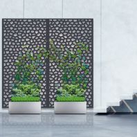 Dekorativní mozaikový panel - antracit - 1 x 2 m